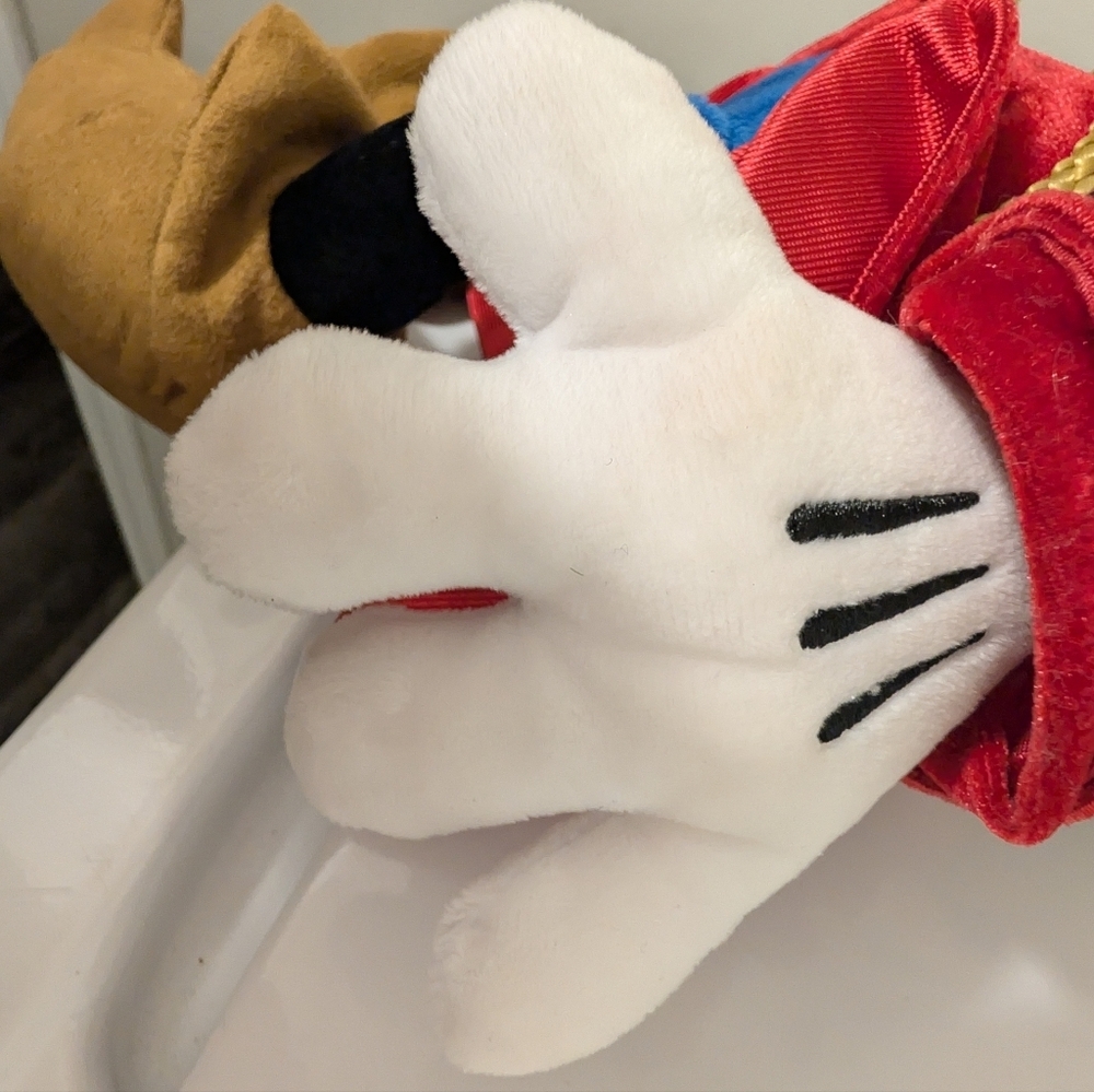 Mickey Mouse Fantasia Sorcerer Plush 24" Disney Toy Collectible - Picture 6 of 12
